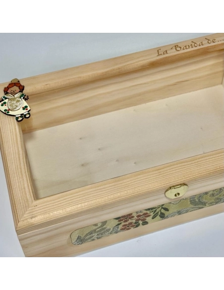 Caja de madera personalizable | Álvaro Moliner Complementos Falleros