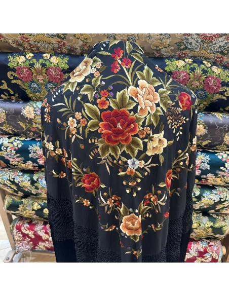 Mantón 1010993 negro