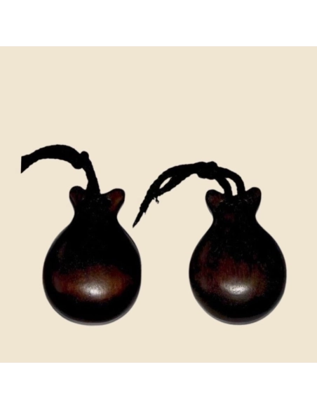 Castañuelas Lorquinas granadillo marrón