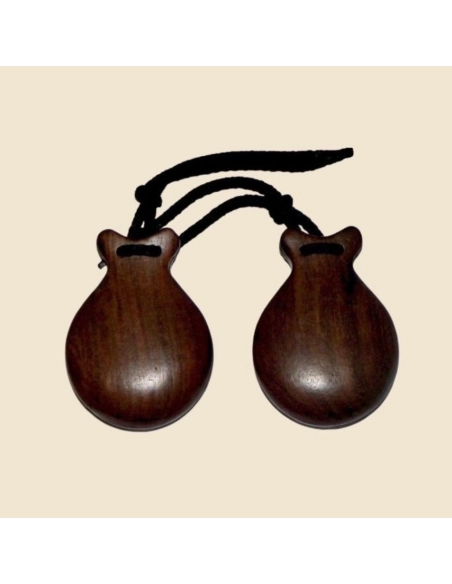 Castañuelas Palosanto sin pico